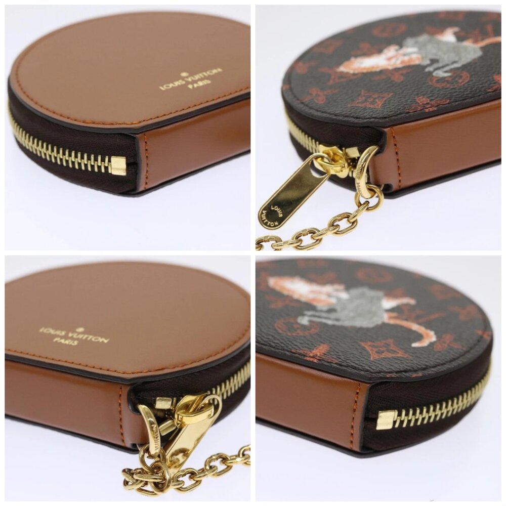 LOUIS VUITTON Catgram Chain Micro Powat Chapeau Coin Purse - Picture 8 of 15